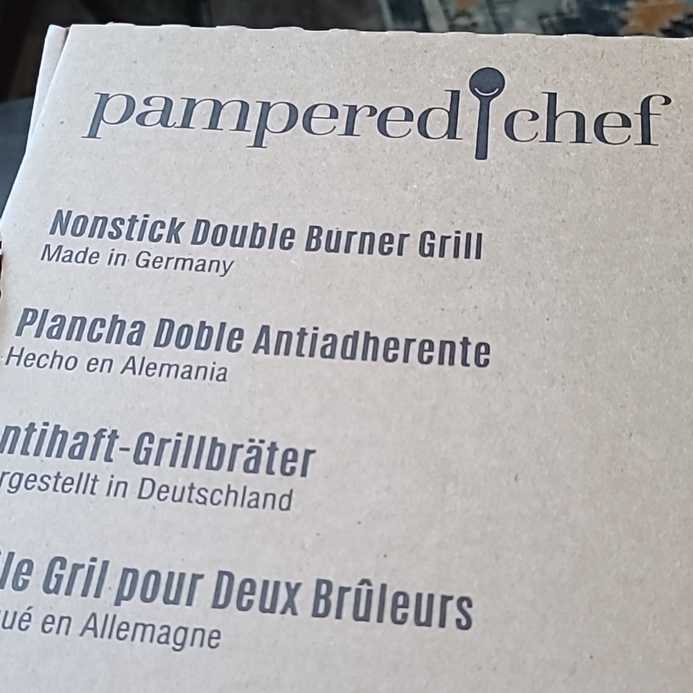 Pampered Chef Double Grill Pan